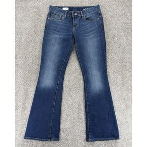 Gap Curvy Bootcut Jeans Women's 27S Blue Medium Wash Low Rise Stretch Denim Y2K